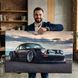 Картина зі спортивним автомобілем Porsche - &laquo;Porsche Black&raquo; - 40х60 см MIX-188 фото 9