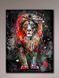 Картина для интерьера со львом - Lion ART - 60х80 см
