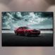 Картина з автомобілем Dodge Challenger.