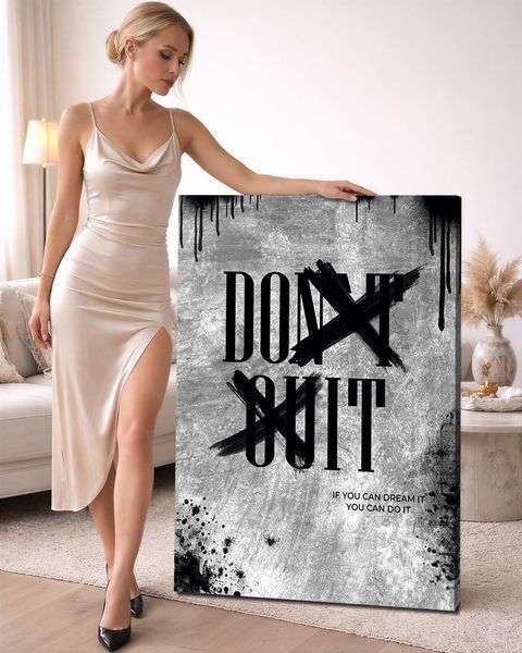 Картина з мотиваційним написом &ndash; Do It &ndash; для офісу - 30х40 см