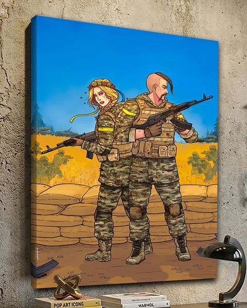 Патріотична картина - На Полі Бою Арт - 40х60 см