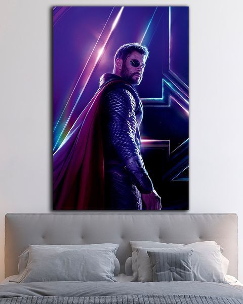 Картина з героєм коміксу Marvel - Тор Одноокий Месник - 40х60 см