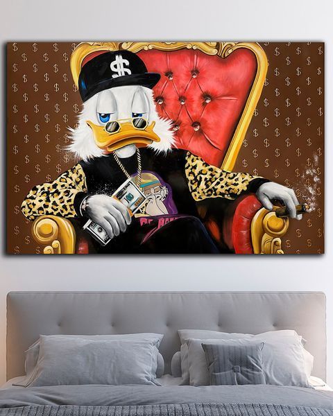 Картина для офиса - Scrooge Rich - 40х60 см