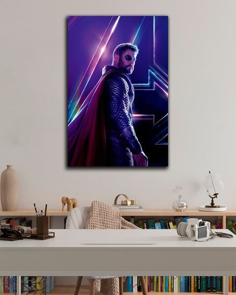 Картина з героєм коміксу Marvel - Тор Одноокий Месник - 40х60 см